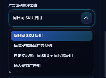 广告系列策略