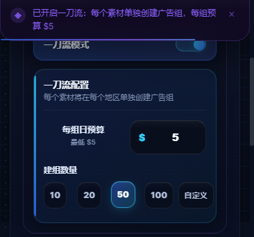 一刀流配置